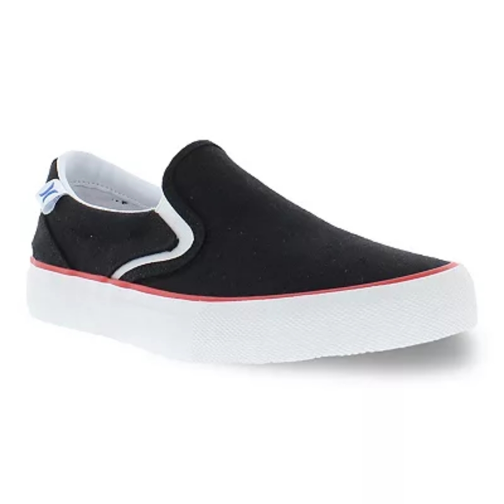 NIB Hurley Womens Size 10 Black Slip On Sneakers
